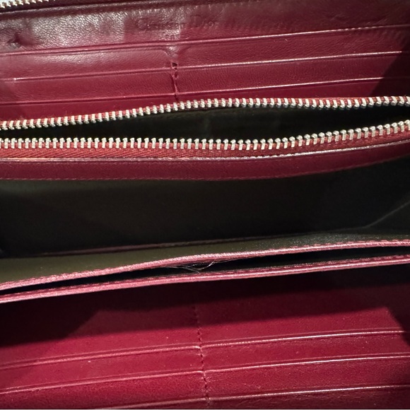 Dior Patent Leather Continental Wallet with Diorissimo Pattern - Picture 8 of 11